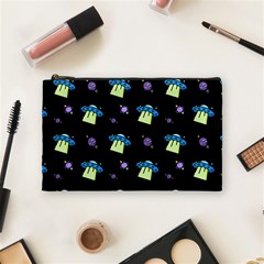 Illustration Cosmos Cosmo Rocket Spaceship -ufo Cosmetic Bag (medium) by danenraven