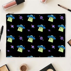 Illustration Cosmos Cosmo Rocket Spaceship -ufo Cosmetic Bag (xl) by danenraven