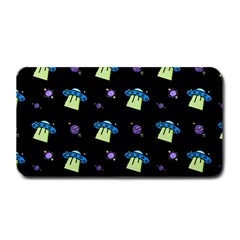 Illustration Cosmos Cosmo Rocket Spaceship Ufo Medium Bar Mats by danenraven