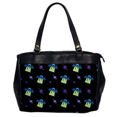 Illustration Cosmos Cosmo Rocket Spaceship Ufo Oversize Office Handbag