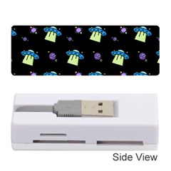 Illustration Cosmos Cosmo Rocket Spaceship Ufo Memory Card Reader (stick) by danenraven