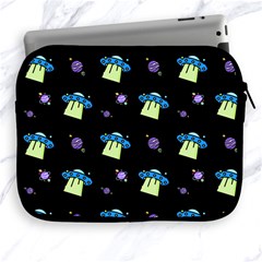 Illustration Cosmos Cosmo Rocket Spaceship Ufo Apple Ipad 2/3/4 Zipper Cases by danenraven