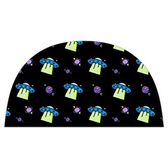 Illustration Cosmos Cosmo Rocket Spaceship Ufo Anti Scalding Pot Cap