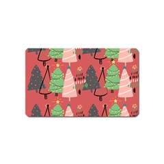 Christmas Tree Icon Magnet (name Card) by danenraven