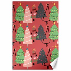 Christmas Tree Icon Canvas 24  X 36  by danenraven