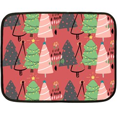 Christmas Tree Icon Double Sided Fleece Blanket (mini)  by danenraven