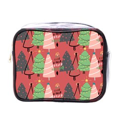 Christmas Tree Icon Mini Toiletries Bag (one Side) by danenraven