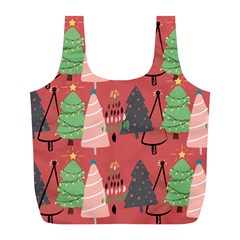 Christmas Tree Icon Full Print Recycle Bag (l) by danenraven