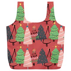 Christmas Tree Icon Full Print Recycle Bag (xl) by danenraven