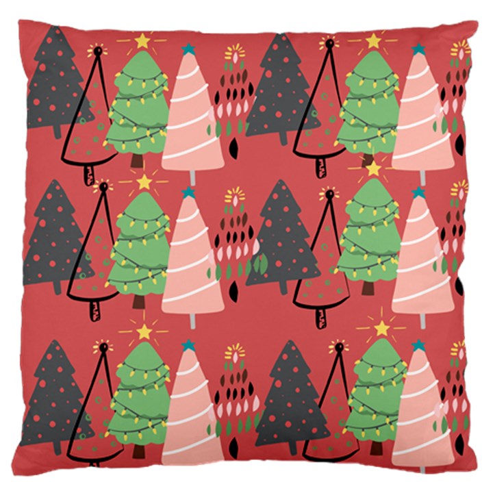 Christmas Tree Icon Standard Flano Cushion Case (One Side)