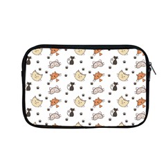 Cute Cat Kitten Animal Design Pattern Apple Macbook Pro 13  Zipper Case by danenraven