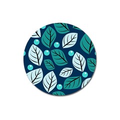 Vibrant Fall Autumn   Magnet 3  (round) by ConteMonfrey