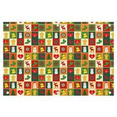 Xmas Christmas Pattern Banner And Sign 6  X 4 