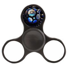 Illustration Tech Galaxy Robot Bot Science Finger Spinner by danenraven