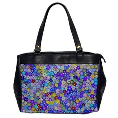 Illustration Background Flower Pattern Floral Oversize Office Handbag by danenraven