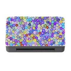 Illustration Background Flower Pattern Floral Memory Card Reader With Cf by danenraven