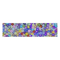 Illustration Background Flower Pattern Floral Banner And Sign 4  X 1 