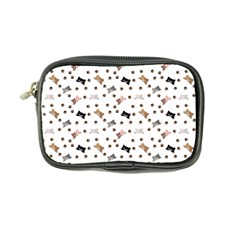 Illustration Cat Paw Background Pattern Cute Coin Purse by danenraven