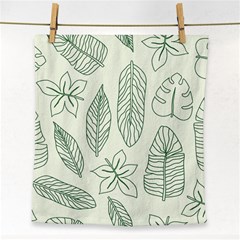 Banana Leaves Draw  Face Towel by ConteMonfrey