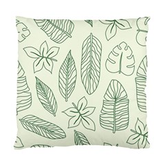 Banana Leaves Draw  Standard Cushion Case (two Sides) by ConteMonfrey