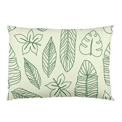 Banana Leaves Draw  Pillow Case by ConteMonfrey