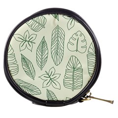 Banana Leaves Draw  Mini Makeup Bag by ConteMonfrey