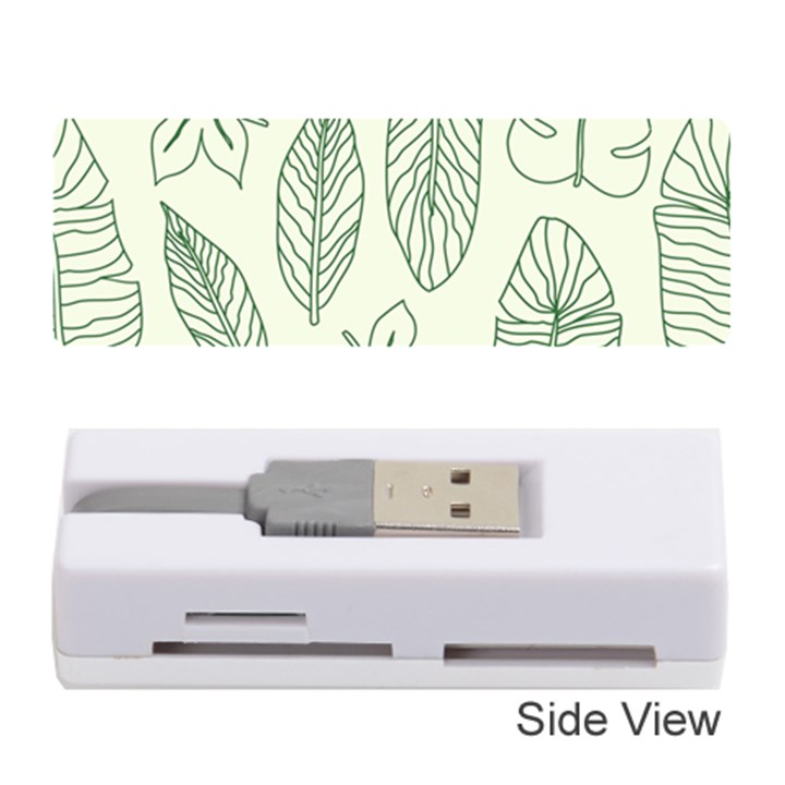 Banana Leaves Draw  Memory Card Reader (Stick)