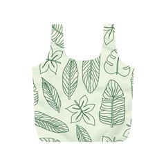 Banana Leaves Draw  Full Print Recycle Bag (s) by ConteMonfrey