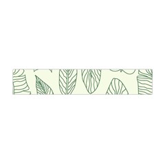 Banana Leaves Draw  Flano Scarf (mini) by ConteMonfrey