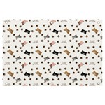 Illustration Cat Paw Background Pattern Cute Banner and Sign 6  x 4  Front