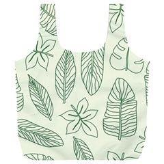 Banana Leaves Draw  Full Print Recycle Bag (xxxl) by ConteMonfrey