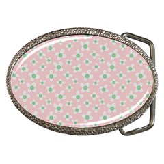 Pink Spring Blossom Belt Buckles by ConteMonfrey