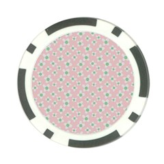 Pink Spring Blossom Poker Chip Card Guard (10 Pack) by ConteMonfrey