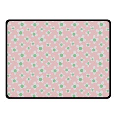 Pink Spring Blossom Double Sided Fleece Blanket (small)  by ConteMonfrey