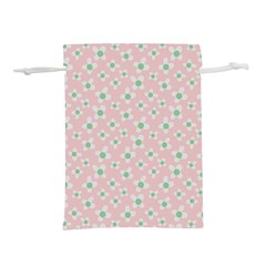 Pink Spring Blossom Lightweight Drawstring Pouch (l) by ConteMonfrey