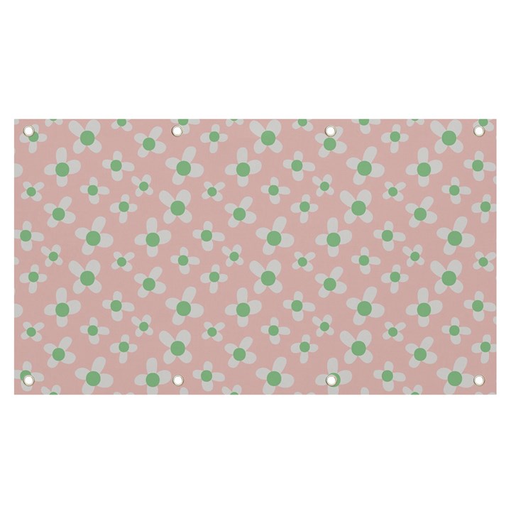 Pink Spring Blossom Banner and Sign 7  x 4 