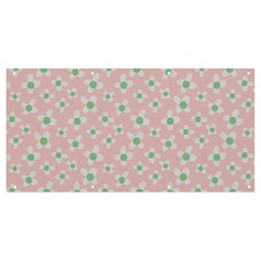 Pink Spring Blossom Banner And Sign 8  X 4 