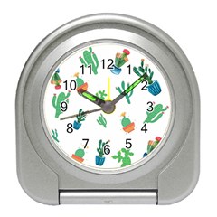 Among Succulents And Cactus  Travel Alarm Clock by ConteMonfrey