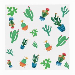 Among Succulents And Cactus  Medium Glasses Cloth (2 Sides) by ConteMonfrey