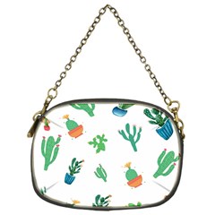 Among Succulents And Cactus  Chain Purse (one Side) by ConteMonfrey