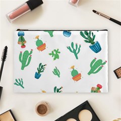 Among Succulents And Cactus  Cosmetic Bag (large) by ConteMonfrey