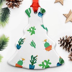 Among Succulents And Cactus  Christmas Tree Ornament (two Sides) by ConteMonfrey