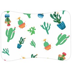 Among Succulents And Cactus  Velour Seat Head Rest Cushion by ConteMonfrey