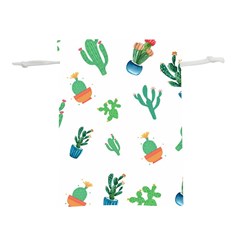 Among Succulents And Cactus  Lightweight Drawstring Pouch (m) by ConteMonfrey