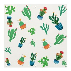 Among Succulents And Cactus  Banner And Sign 4  X 4  by ConteMonfrey