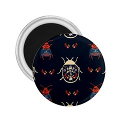 Floral-bugs-seamless-pattern 2 25  Magnets