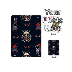 Floral-bugs-seamless-pattern Playing Cards 54 Designs (mini)