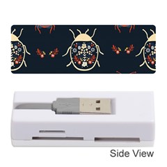 Floral-bugs-seamless-pattern Memory Card Reader (stick)