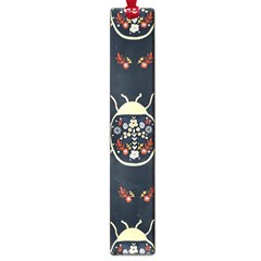 Floral-bugs-seamless-pattern Large Book Marks