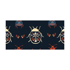 Floral-bugs-seamless-pattern Yoga Headband